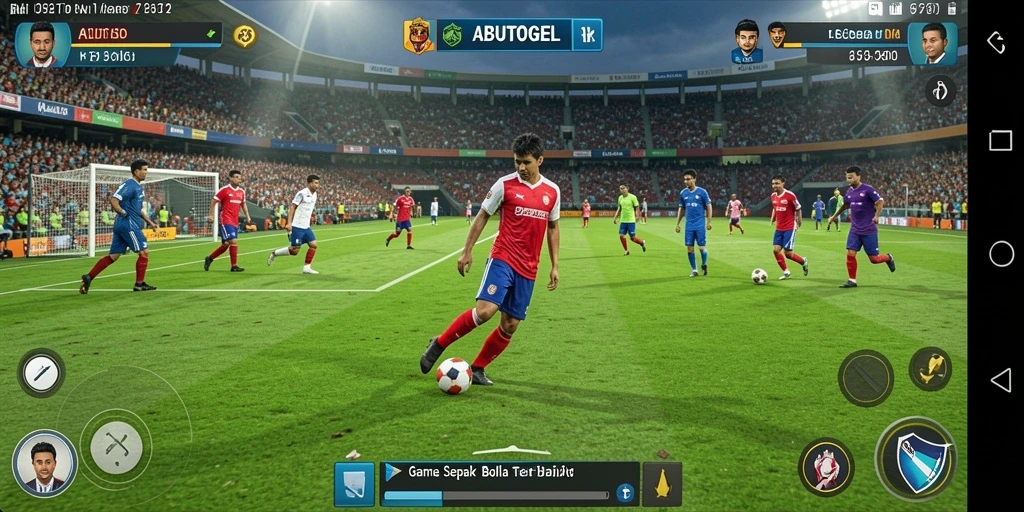 Tampilan gameplay ABUTOGEL yang seru dan mendebarkan.