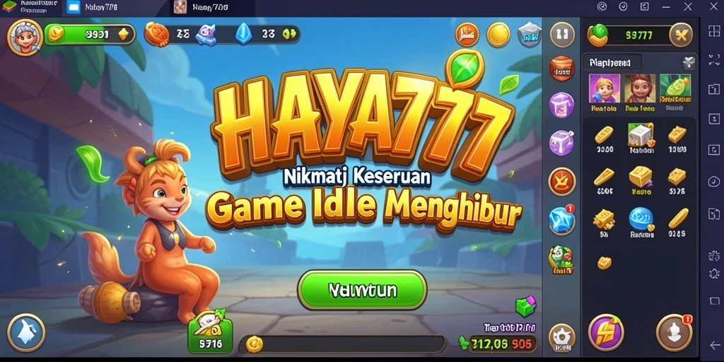 Tampilan gameplay HAYA777 yang seru dan menghibur.
