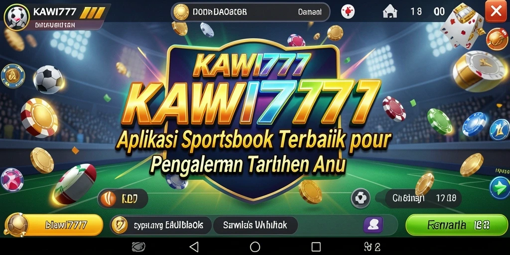 Screenshot KAWI777 menampilkan fitur taruhan langsung yang dinamis.