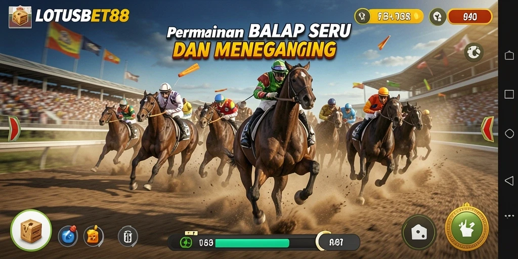 Tampilan gameplay menegangkan dalam LOTUSBET88 yang menggetarkan.