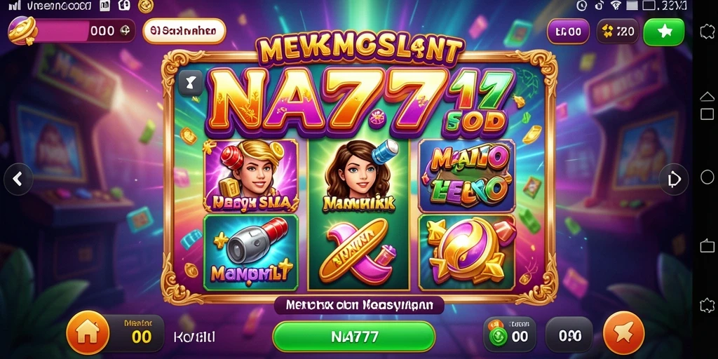 Tampilan menarik dari permainan Slot di NA777 yang menampilkan grafis luar biasa.