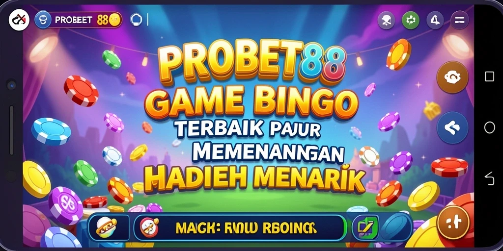 Tampilan gameplay menarik dari PROBET88 Bingo dengan hadiah melimpah.
