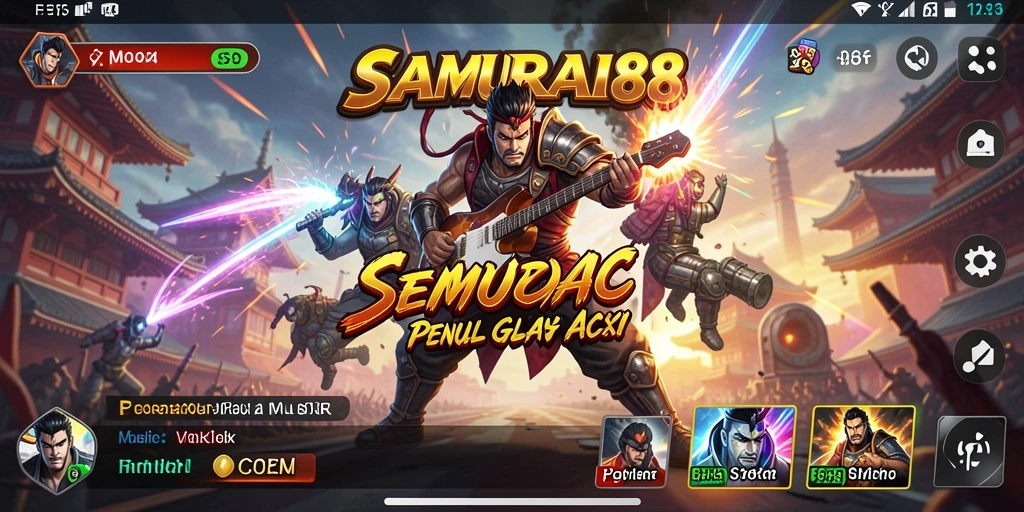 Tampilan gameplay SAMURAI88 yang seru dan interaktif.