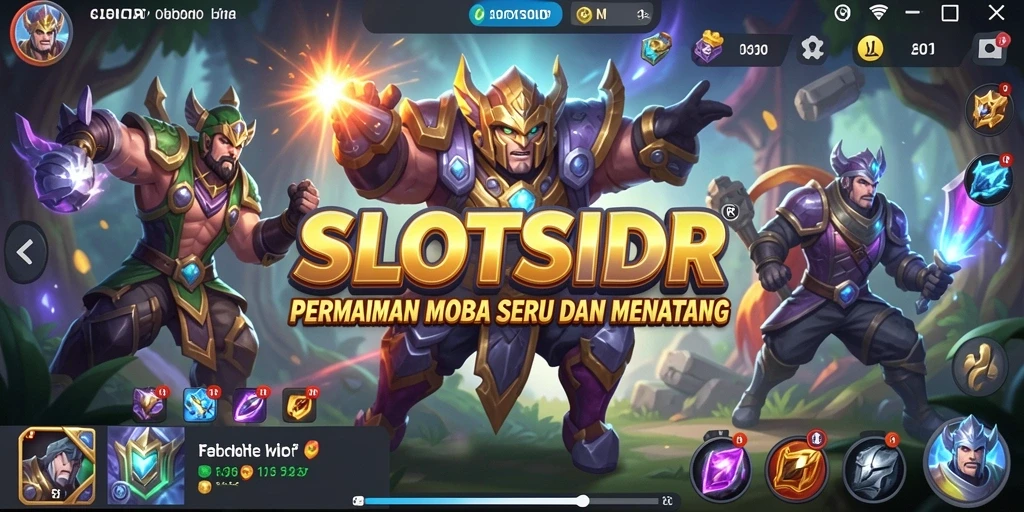 Tampilan gameplay menakjubkan SLOTSIDR dengan aksi seru.