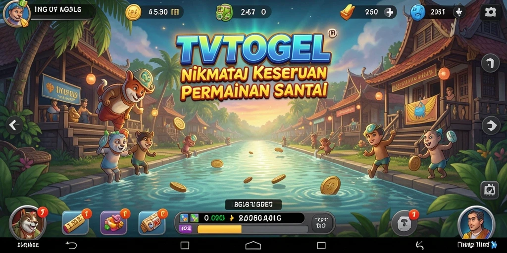Tampilan seru gameplay di TVTOGEL yang mengasyikkan.