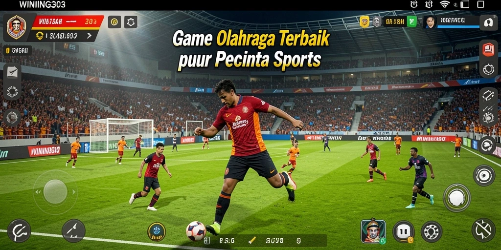 Tampilan dari gameplay seru di WINNING303 dengan aksi olahraga yang mendebarkan.