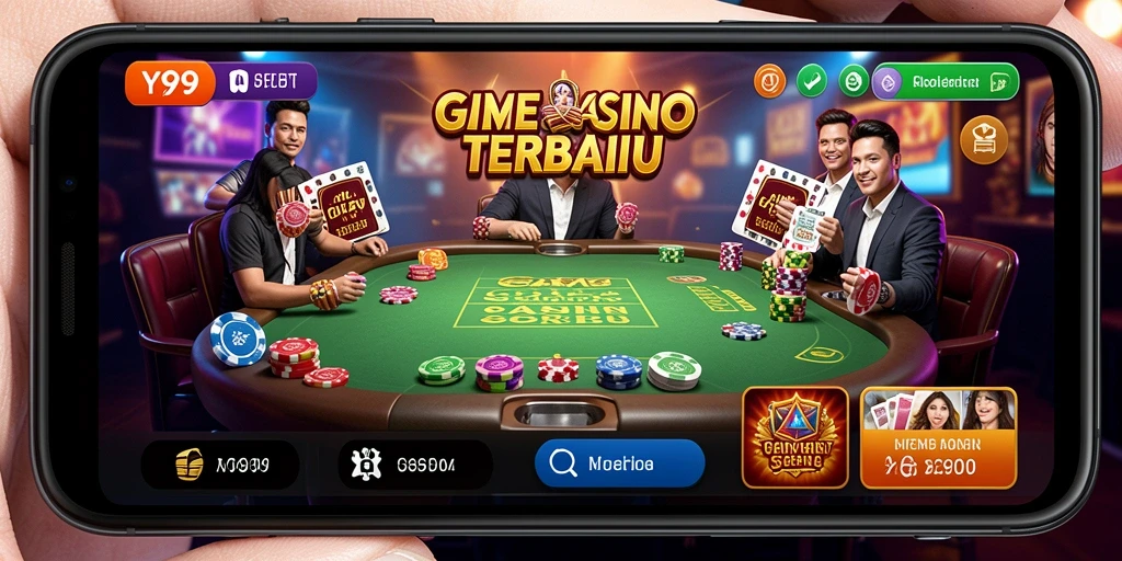 Screenshot gameplay Live Casino yang mendebarkan dan interaktif.